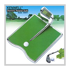 카미(KenWell) 디지털 스퀘어 골프 디자인 체중계 EB-3471