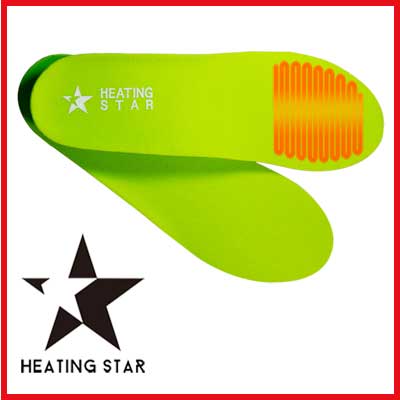 2016년 HEATING STAR 충전식발열깔창/충전식보온깔창 /스키,등산,낚시,군대,보초근무,핫팩,핫팻,손난로,발난로