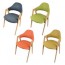 비올렛 목재무늬(수인다리)의자