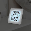 휴비딕디지탈시계온습도계 백라이트HT-1화이트 N