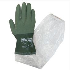 [토와]핸드케어슬리브 #567 (니트릴+PVC재질의 토시형 장갑)