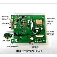 MYGPS-BLU RTK KIT,리튬폴리머 배터리,LED배너리잔량표시 포함